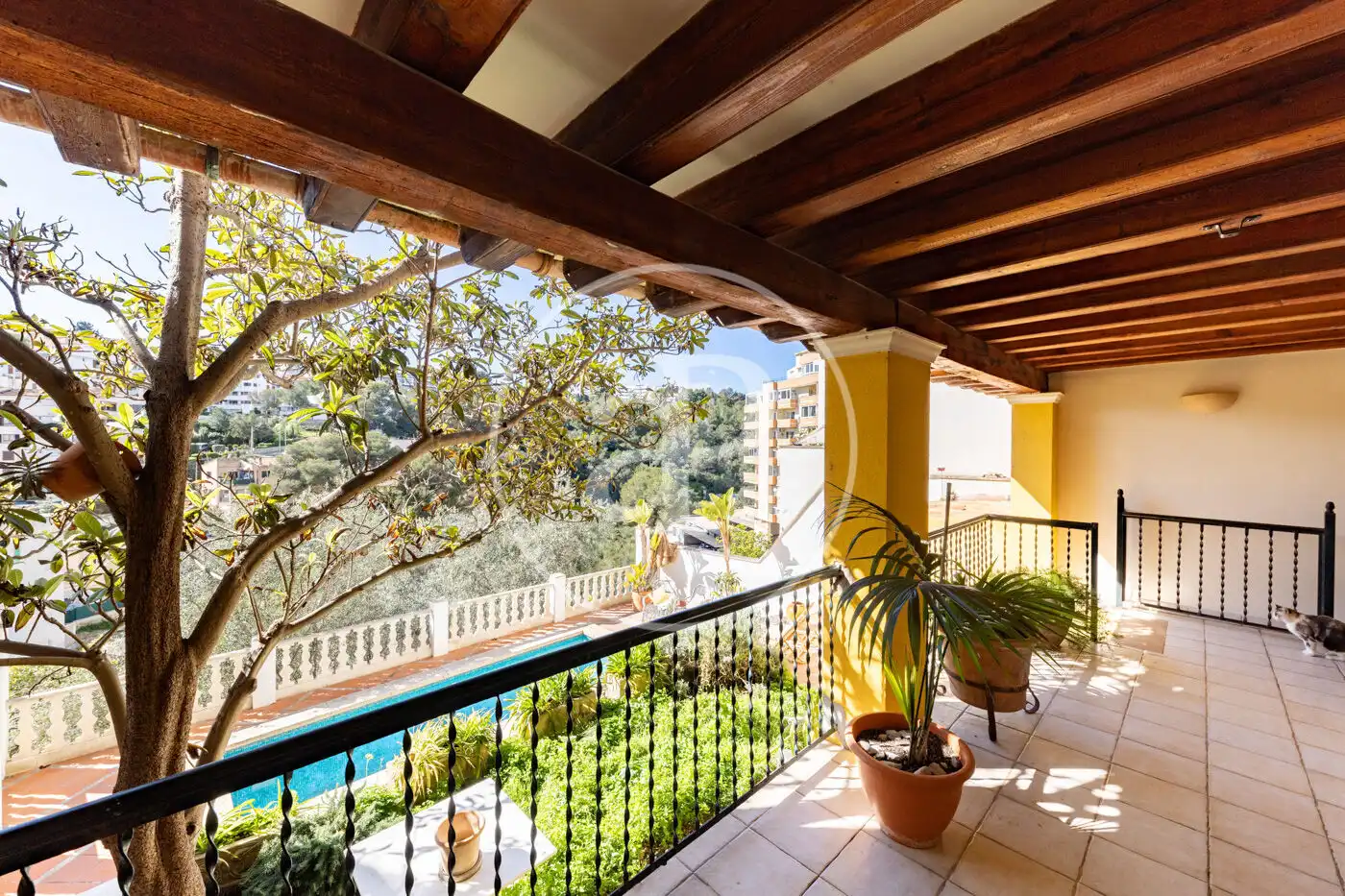 Terrassa de Casa o xalet en venda en  Palma de Mallorca amb Terrassa i Piscina
