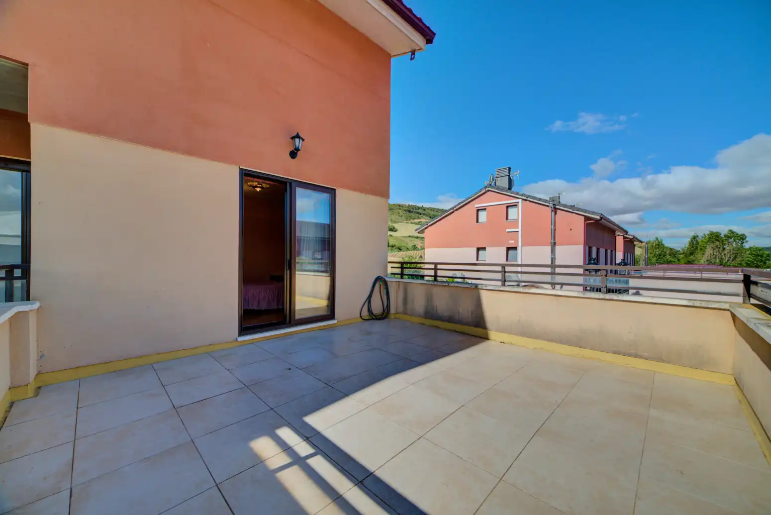 Terrace of Attic for sale in Enériz / Eneritz  with Heating, Private garden and Parquet flooring