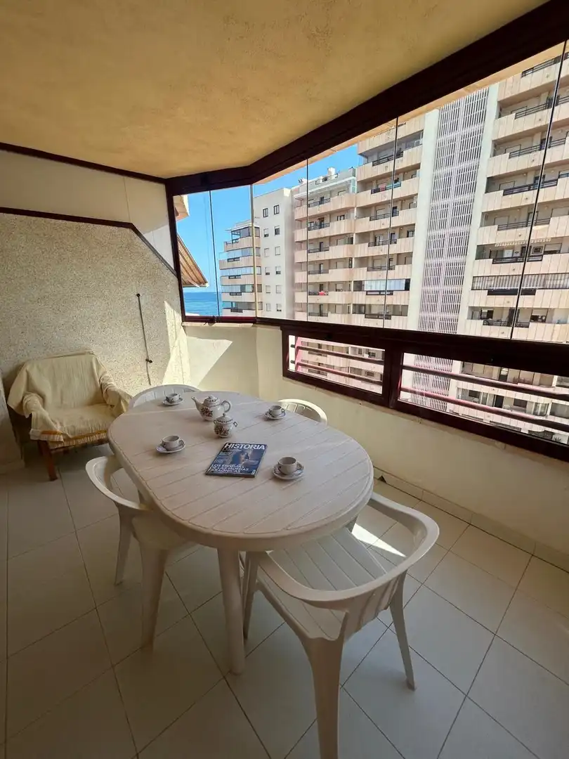 Terrassa de Apartament en venda en Calpe / Calp amb Aire condicionat, Calefacció i Terrassa