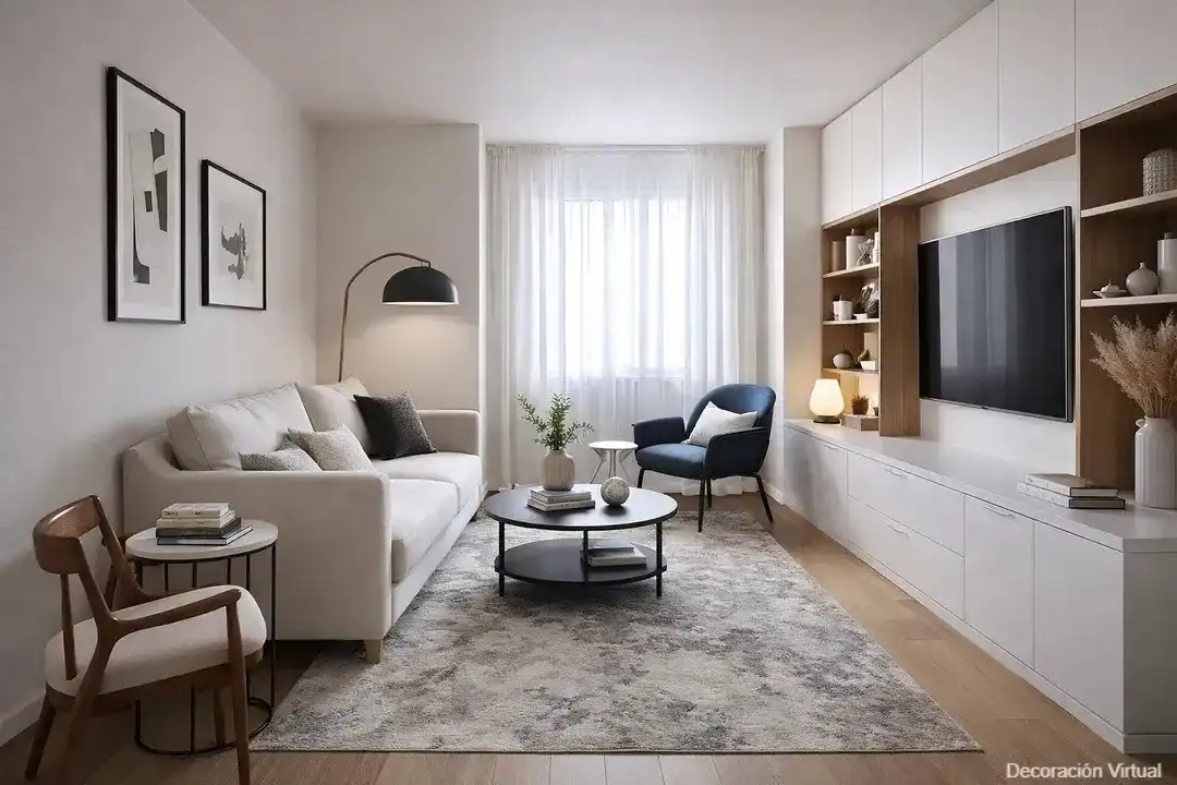 Wohnzimmer von Wohnung zum Verkauf in Vitoria - Gasteiz mit Heizung und Abstellraum