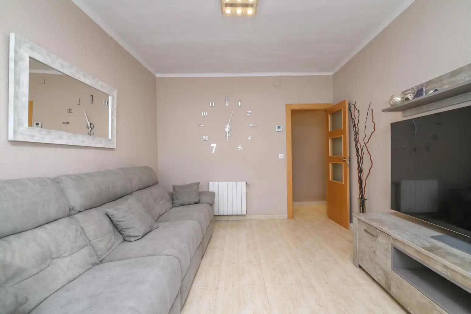 Living room of Attic for sale in La Gavarra