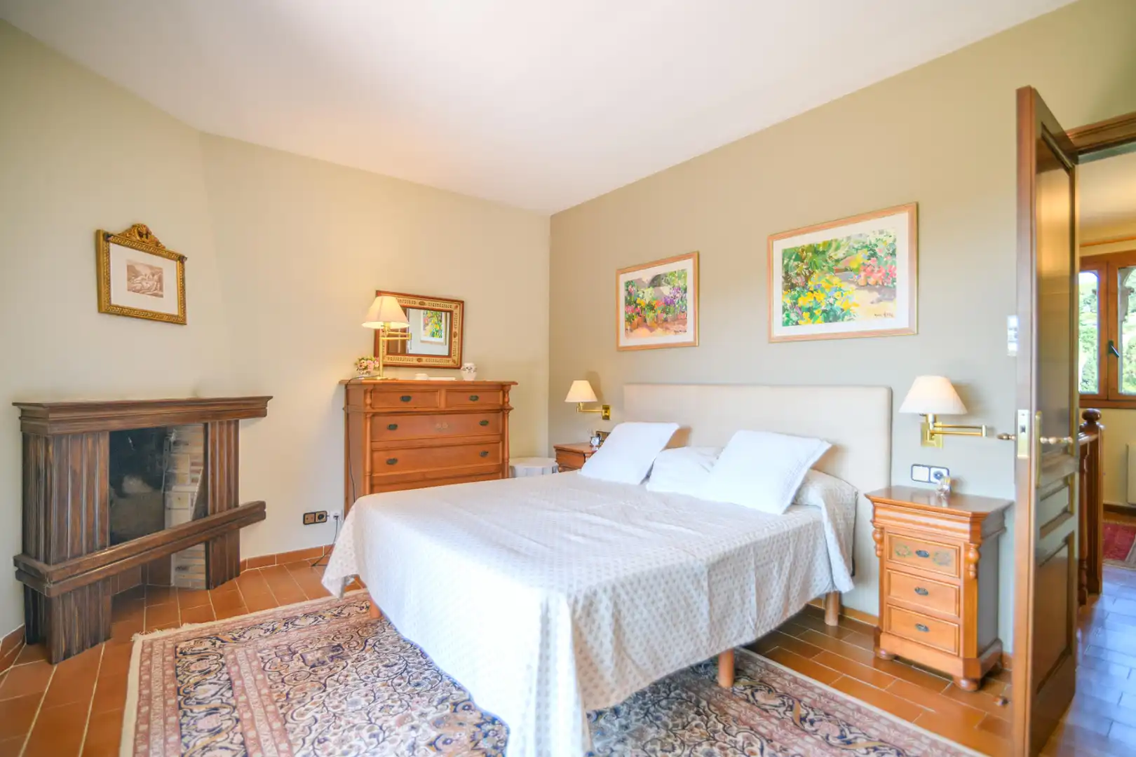 Bedroom of Houses for sale in Cabrils  with Air Conditioner, Heating and Private garden