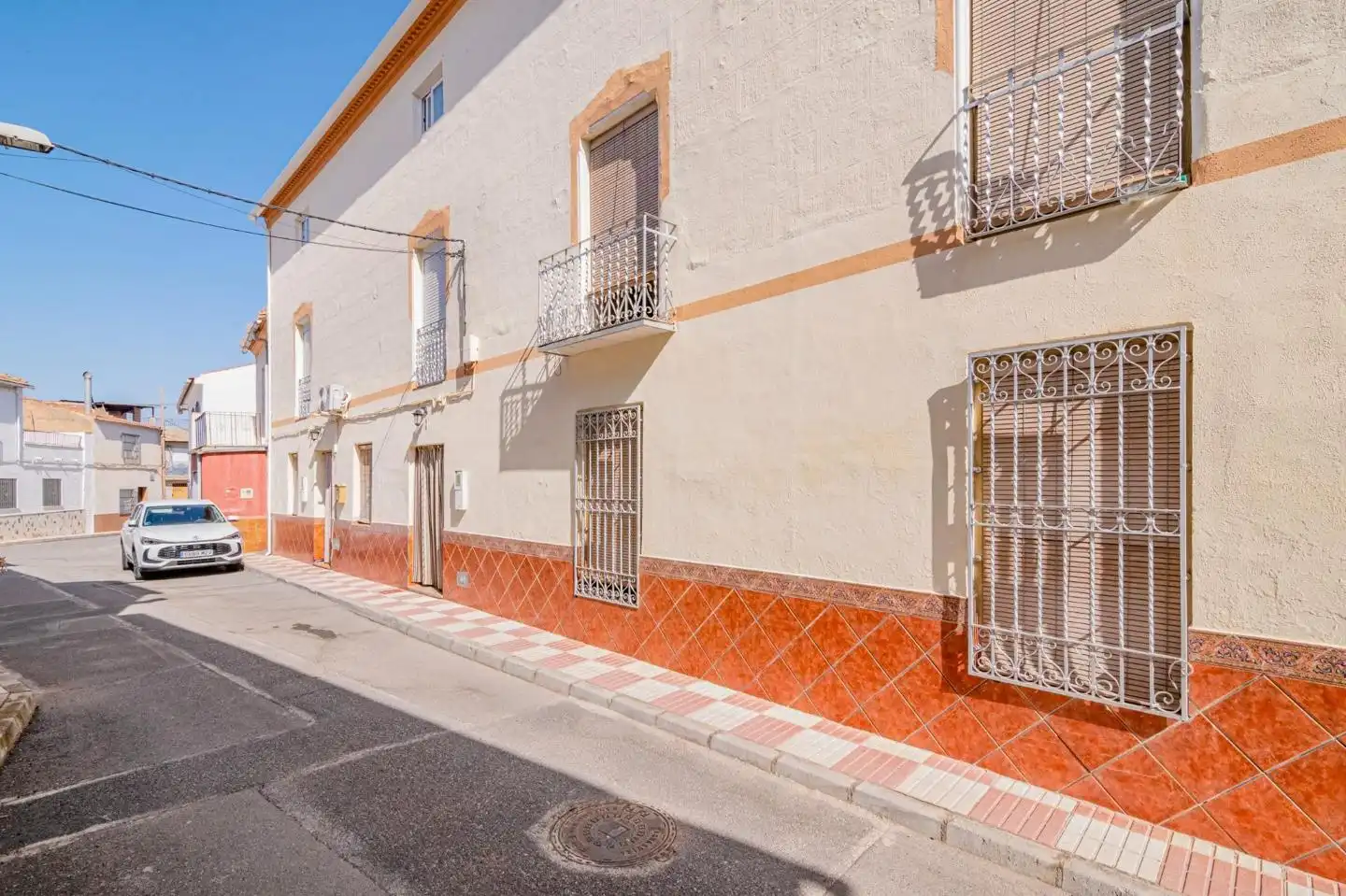 Vista exterior de Casa o xalet en venda en Chimeneas amb Terrassa, Moblat i Balcó
