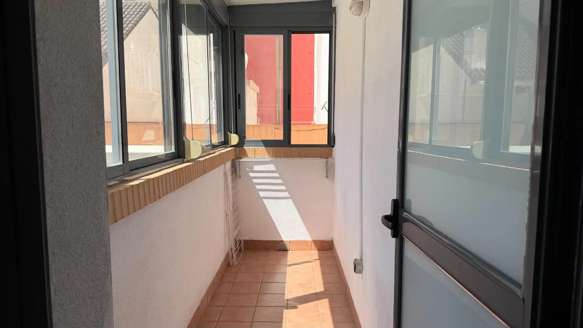 Balcony of Flat for sale in Valencia  with Air Conditioner, Heating and Parquet flooring