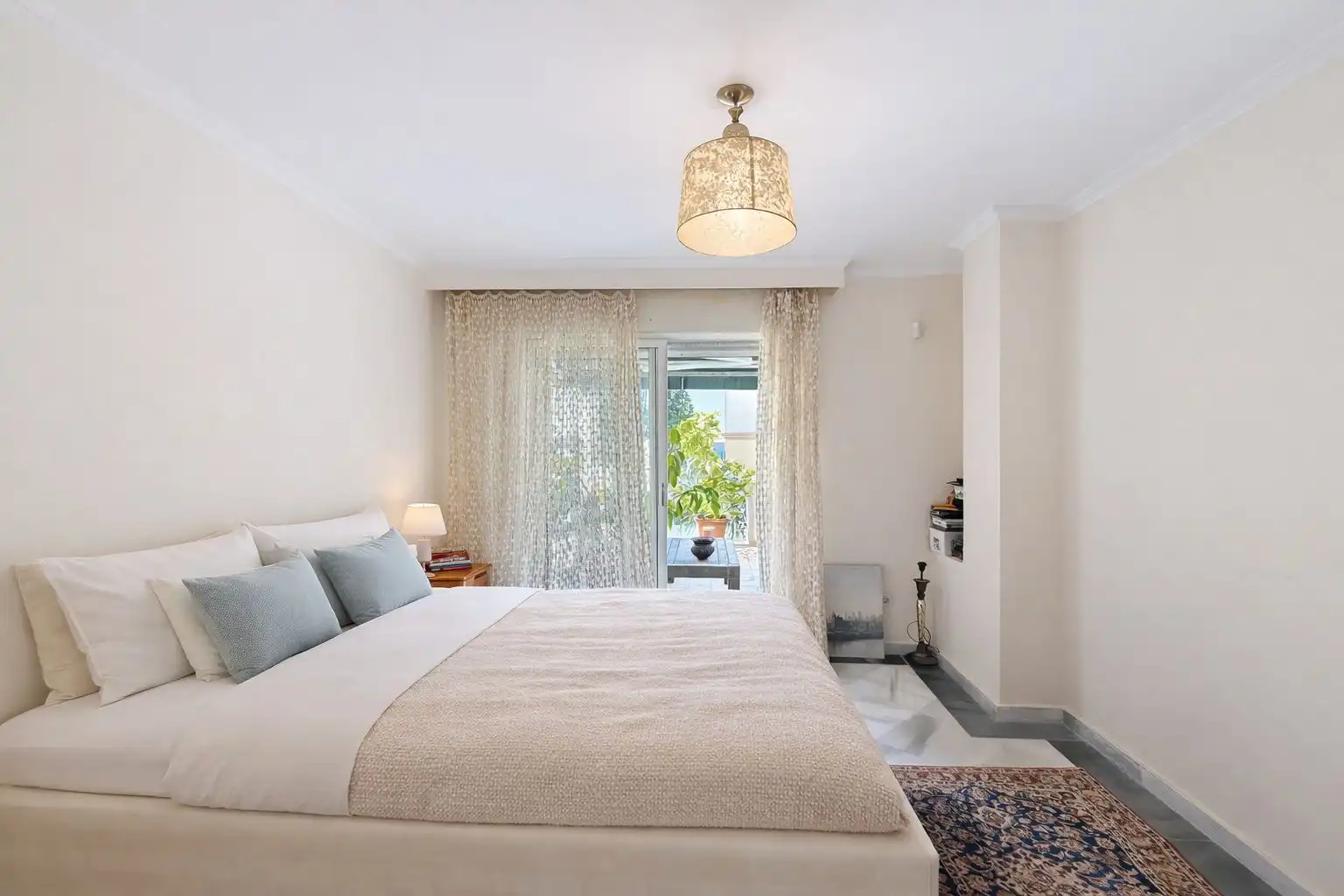 Bedroom of Apartments for sale in Mijas  with Private garden, Alarm and Community pool