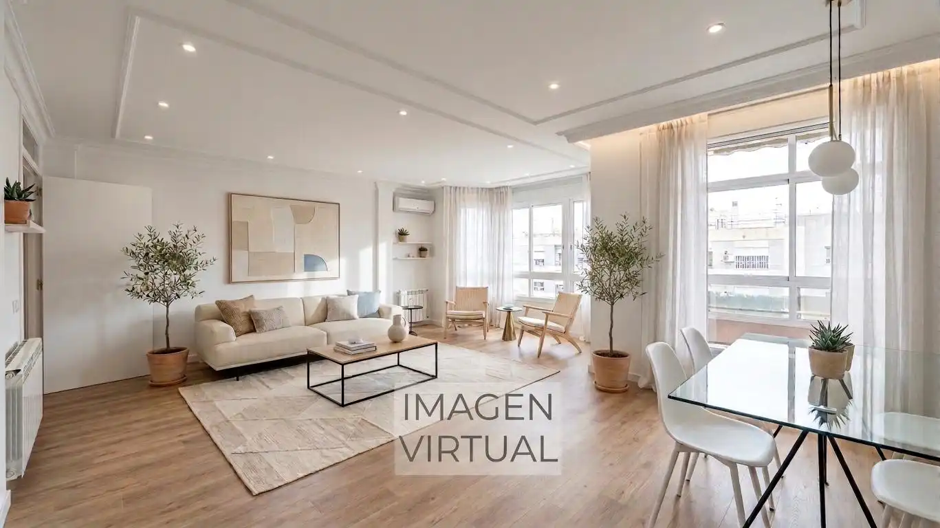 Living room of Flat for sale in Torrent  with Heating and Balcony