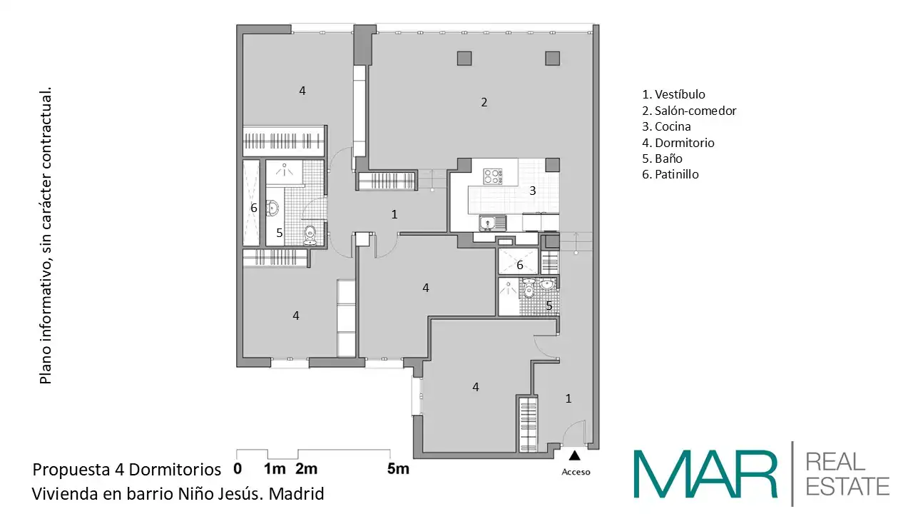 Piso en venta en Madrid con Aire acondicionado, Calefacción y Trastero