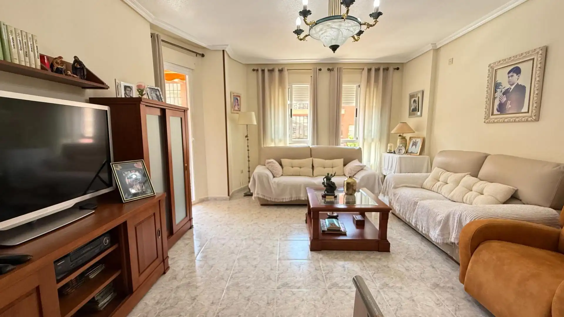 Living room of Flat for sale in Águilas  with Air Conditioner, Terrace and Storage room