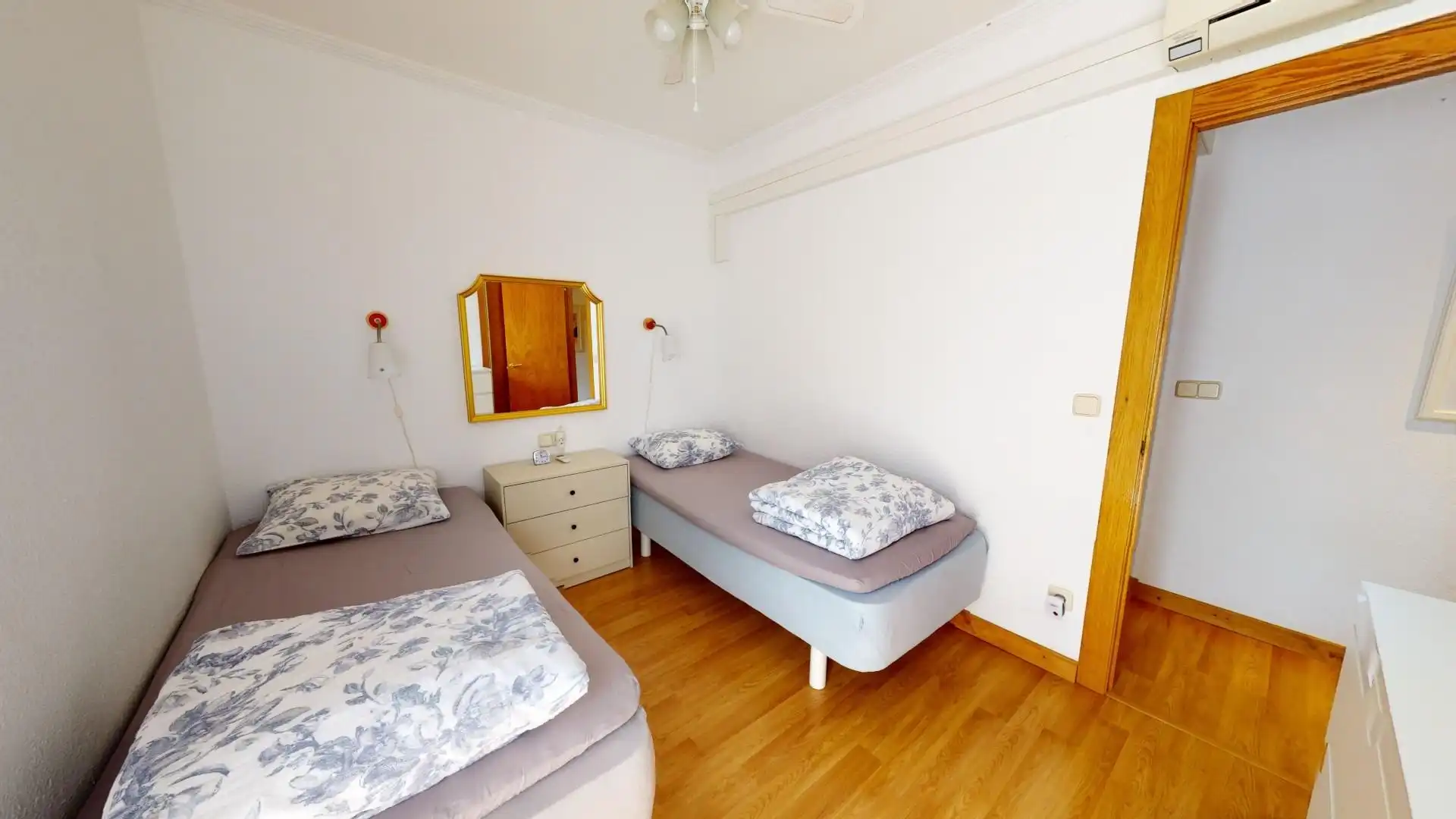 Schlafzimmer von Wohnungen zum Verkauf in L'Alfàs del Pi mit Klimaanlage, Privatgarten und Terrasse