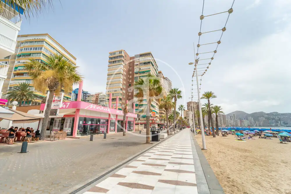 Exterior view of Flat for sale in Benidorm  with Heating, Terrace and Furnished