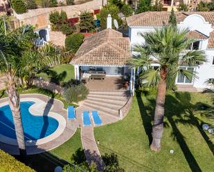 Exterior view of House or chalet for sale in Marbella  with Air Conditioner, Heating and Private garden