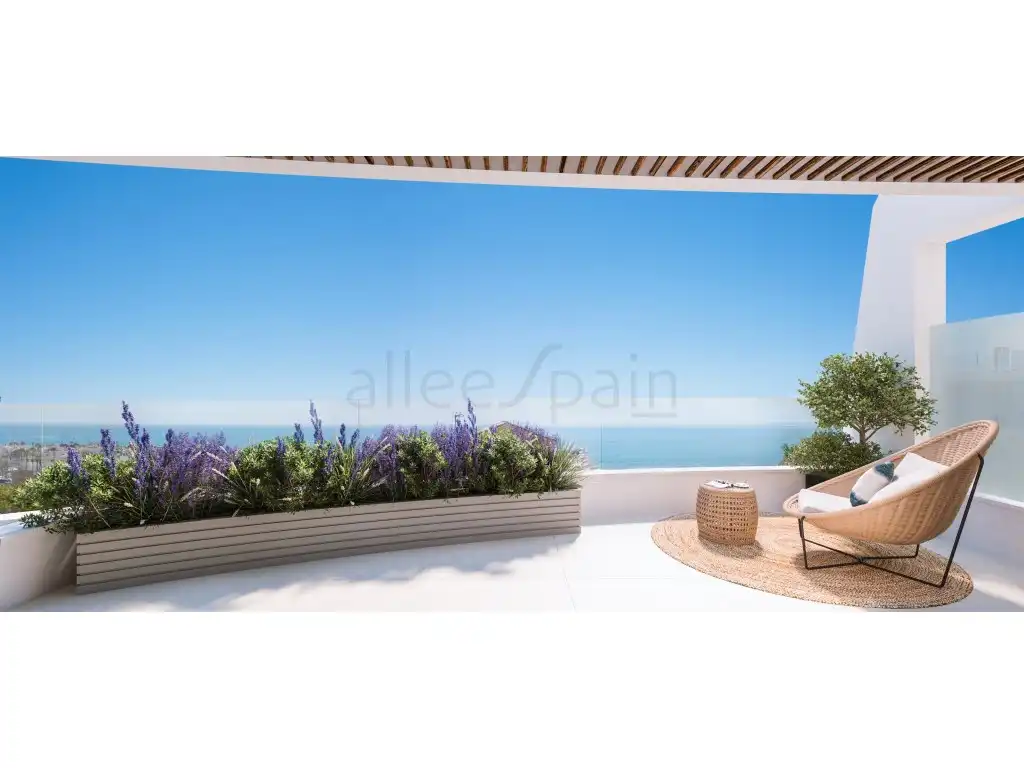Terrace of Duplexes for sale in Benalmádena