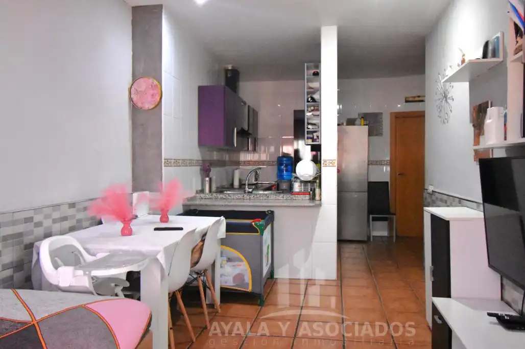 Cocina de Planta baja en venta en Fuente Álamo de Murcia con Aire acondicionado y Calefacción
