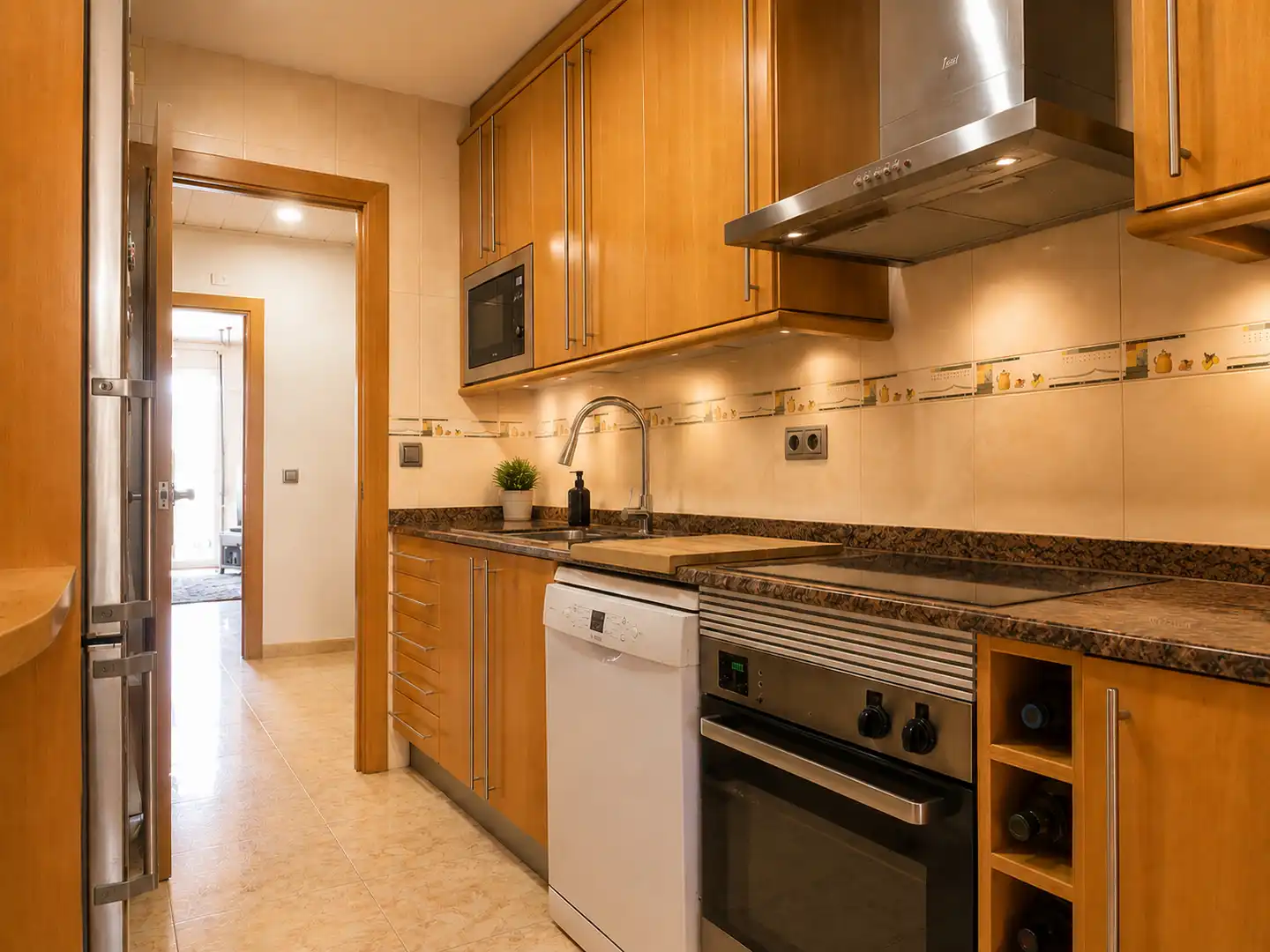 Cocina de Piso en venta en Sabadell con Aire acondicionado, Calefacción y Terraza