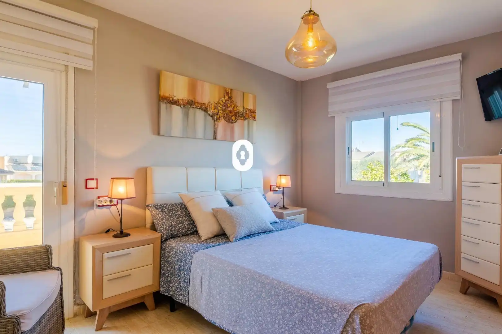 Dormitori de Casa o xalet en venda en Alcúdia amb Aire condicionat, Jardí privat i Terrassa