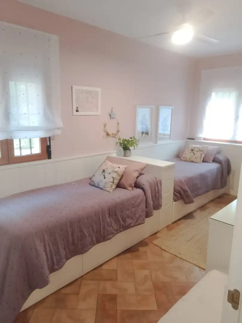 Dormitori de Casa o xalet en venda en Tibi amb Aire condicionat, Jardí privat i Parquet