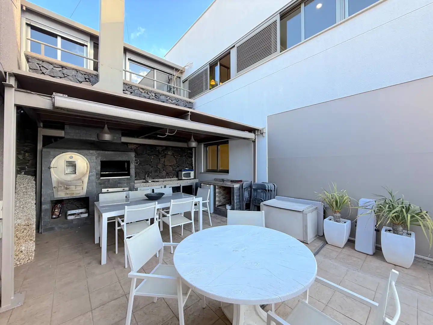 Terraza de Casa o chalet de alquiler en Santa Cruz de Tenerife con Aire acondicionado, Jardín privado y Parquet
