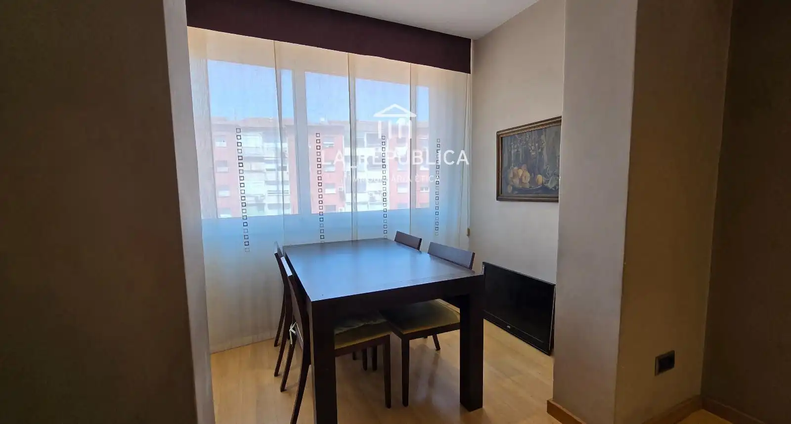 Dining room of Flat for sale in Barcelona  with Air Conditioner