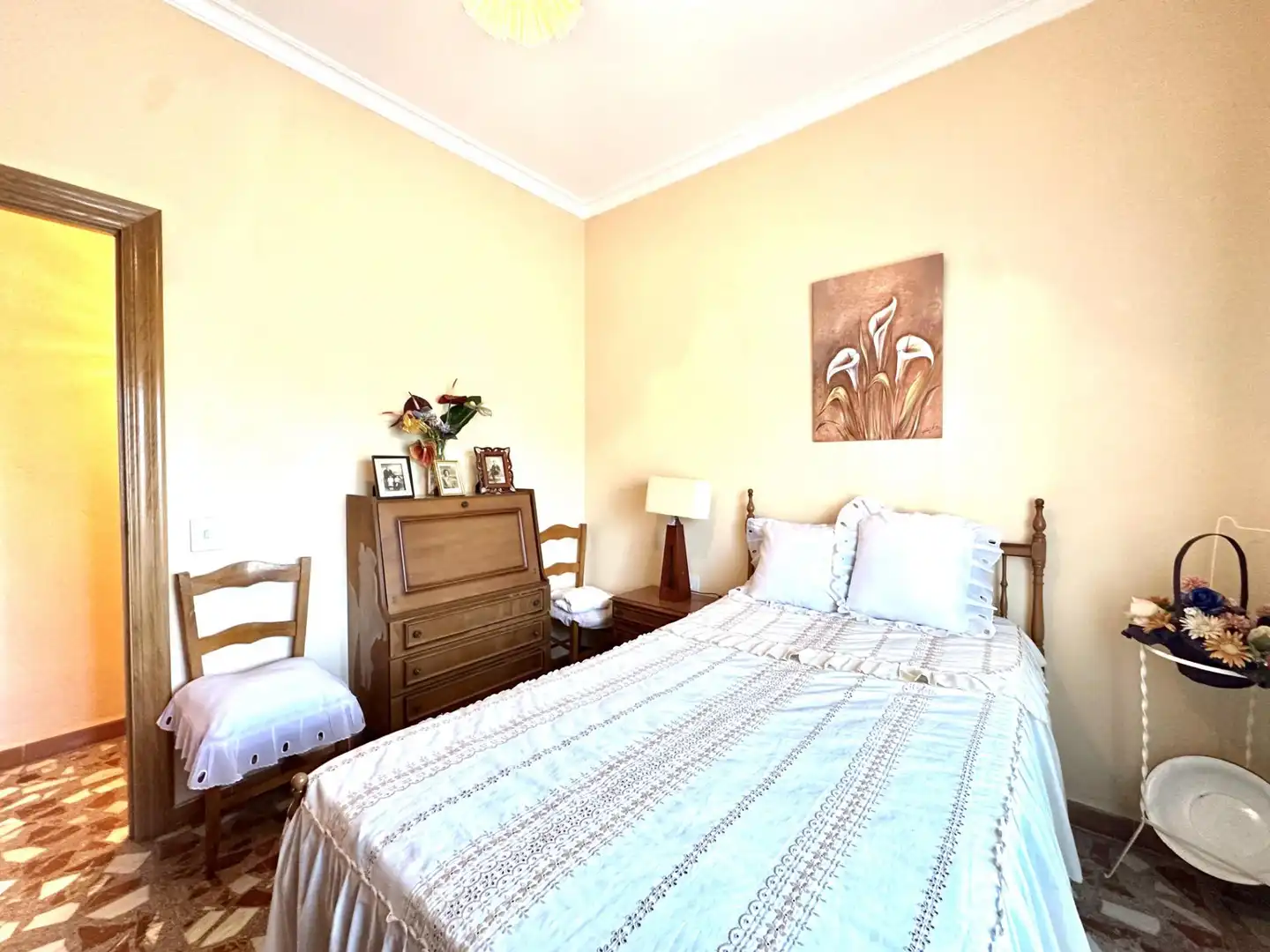 Schlafzimmer von Country house zum Verkauf in Lorca mit Klimaanlage und Privatgarten