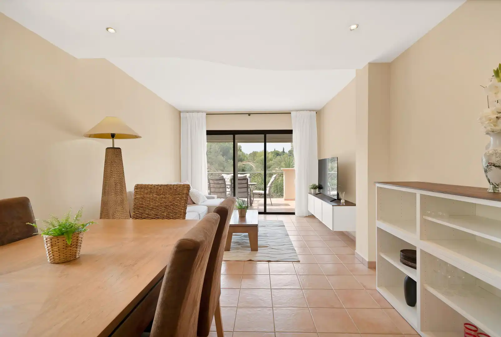 Dining room of Apartments for rent in Marbella  with Air Conditioner, Heating and Private garden