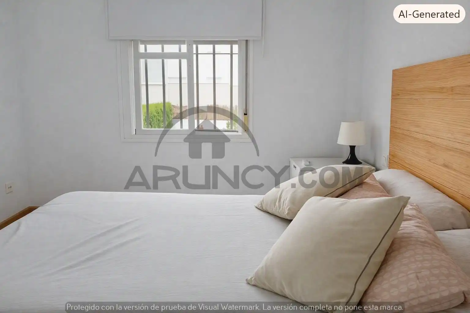 Habitación de Casa adosada en venta en Alcalá de Guadaira con Aire acondicionado, Calefacción y Jardín privado