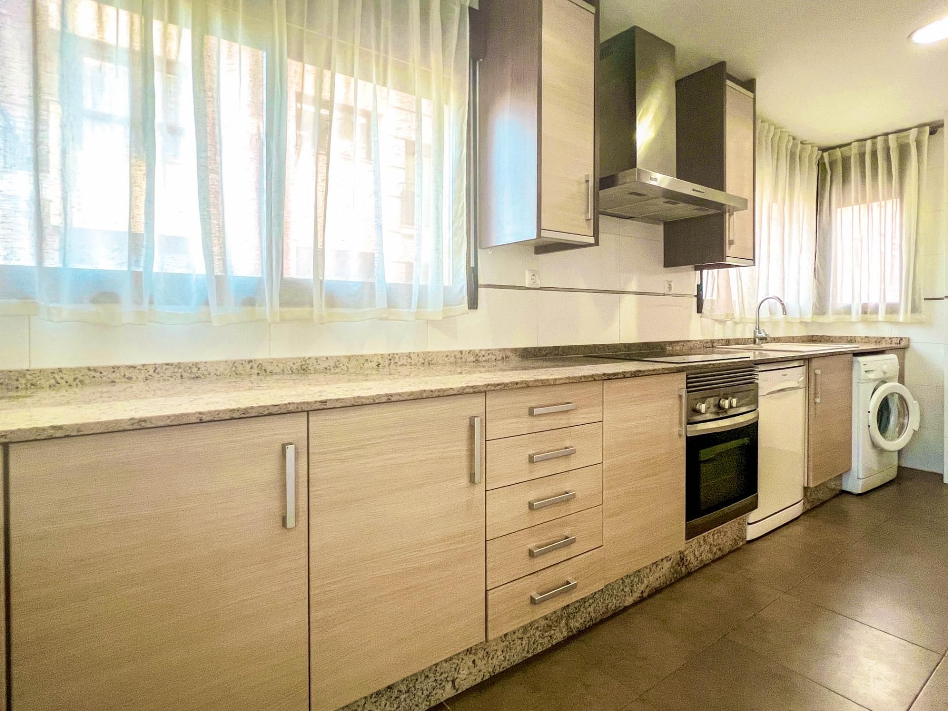 Cocina de Piso de alquiler en L'Eliana con Aire acondicionado, Calefacción y Terraza