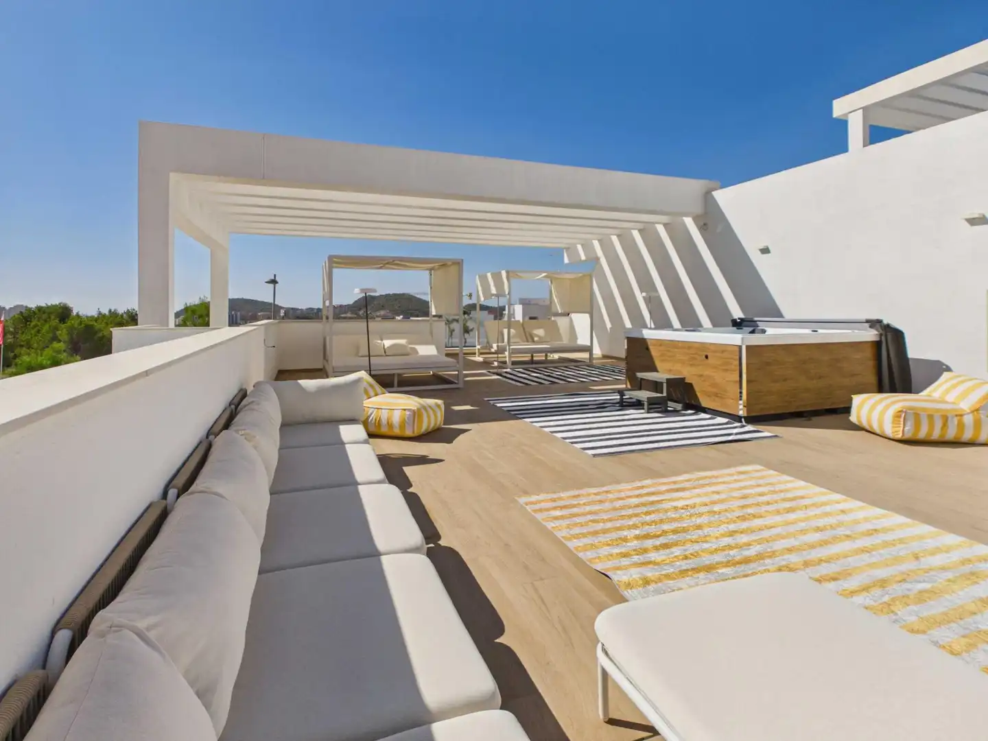 Terraza de Casa o chalet de alquiler en Finestrat