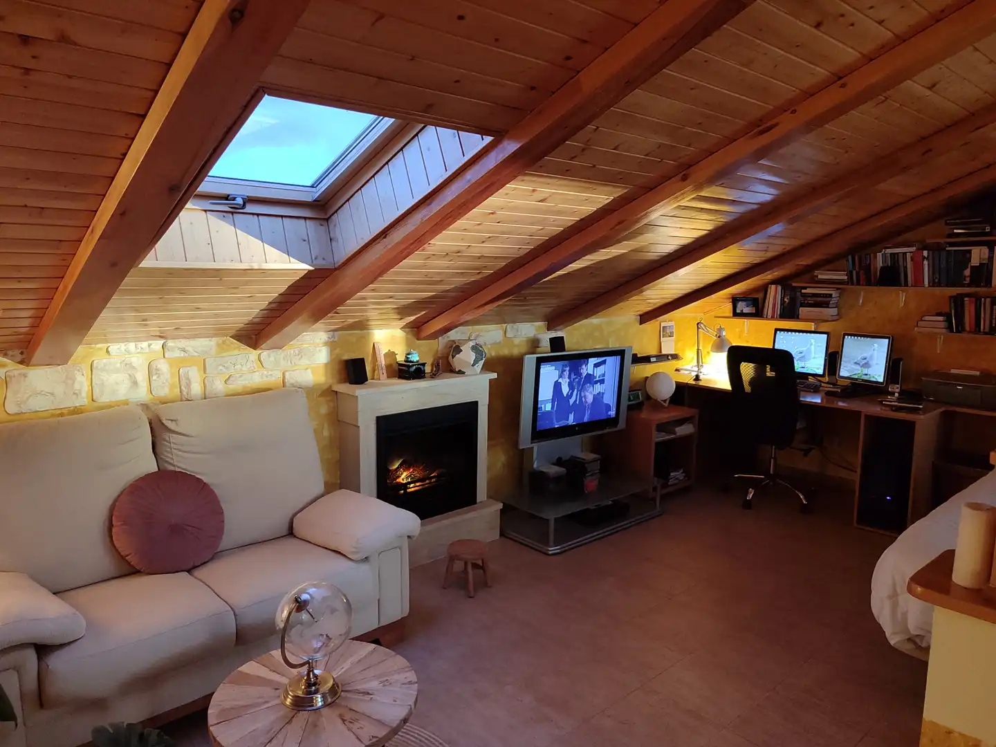 Sala de estar de Casa o chalet en venta en Villalbilla con Jardín privado, Terraza y Trastero