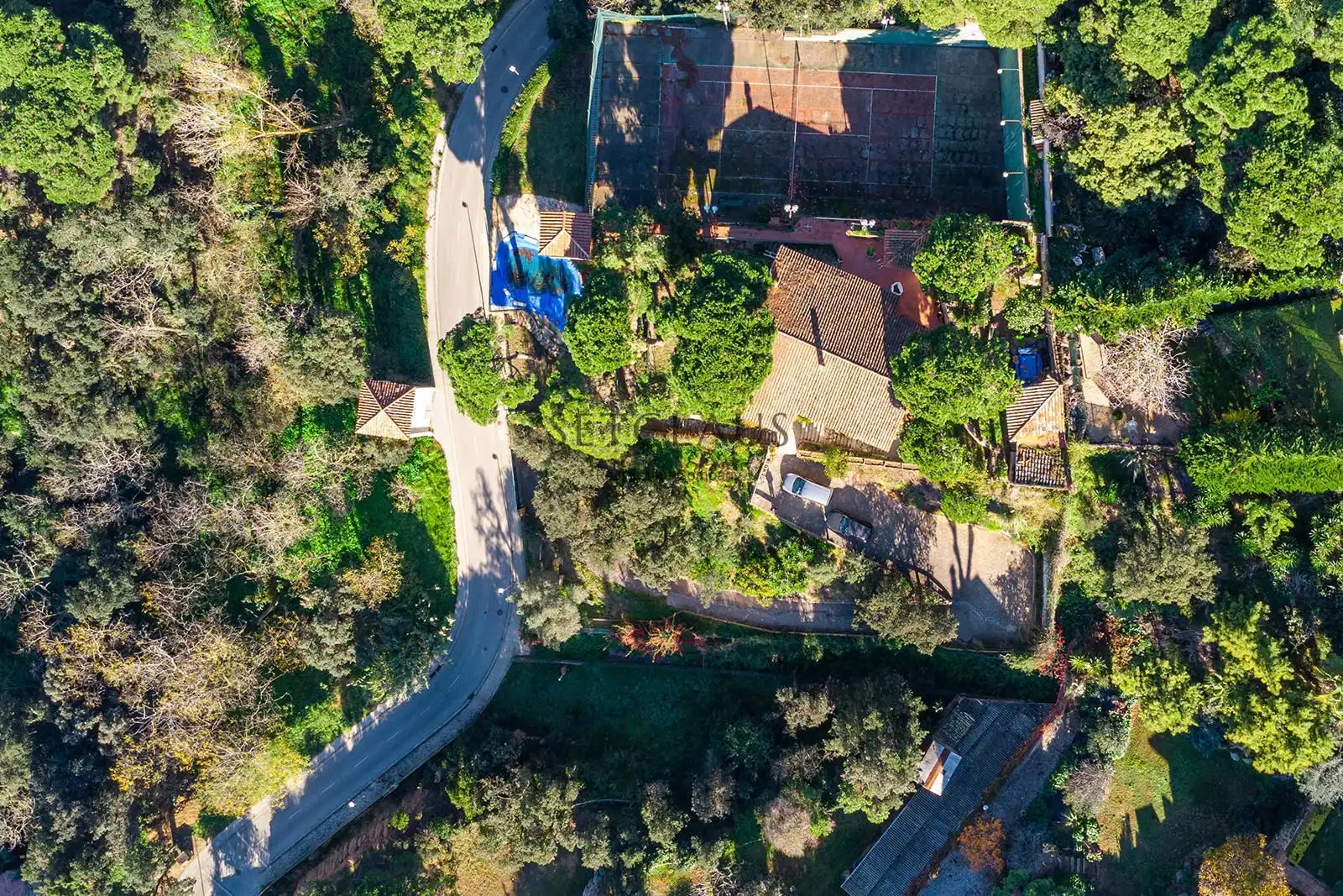 Vista exterior de Casa o xalet en venda en Lloret de Mar amb Calefacció, Jardí privat i Terrassa