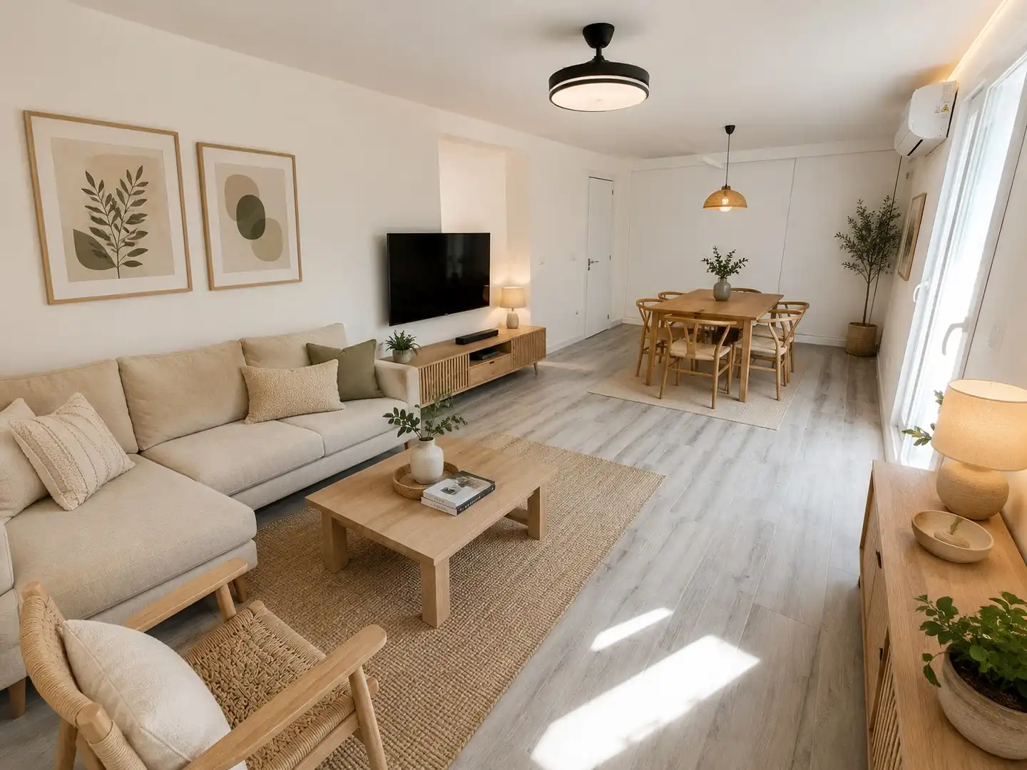 Living room of Flat for sale in Alhaurín de la Torre  with Air Conditioner, Heating and Oven