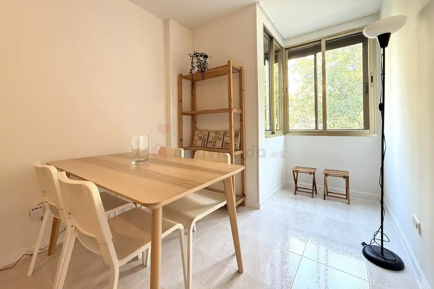 Comedor de Apartamento de alquiler en Madrid con Aire acondicionado, Calefacción y Piscina