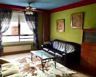 Living room of Apartment to rent in Gijón   with Heating, Private garden and Parquet flooring