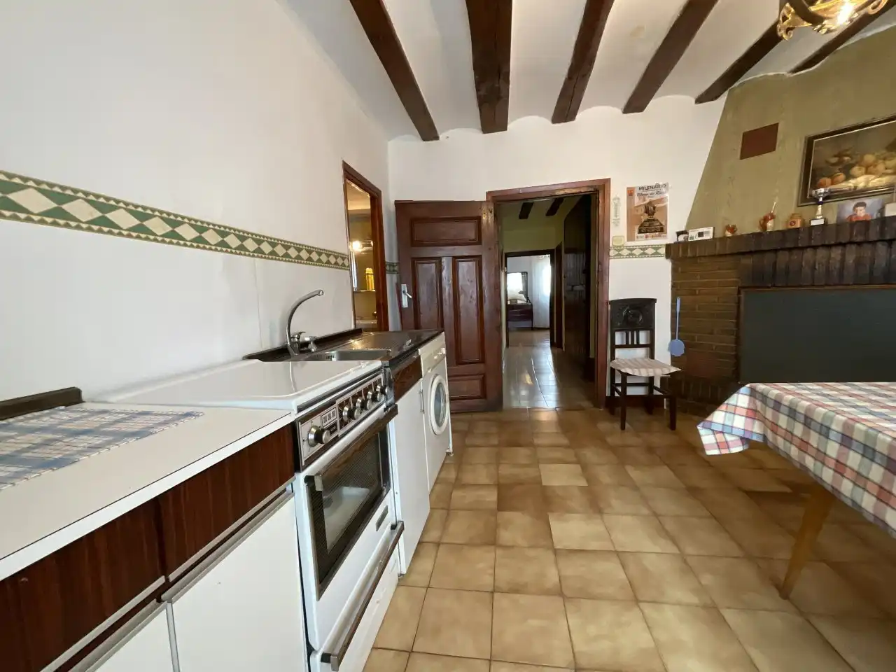 Cuina de Casa o xalet en venda en Viloria de Rioja amb Calefacció i Moblat