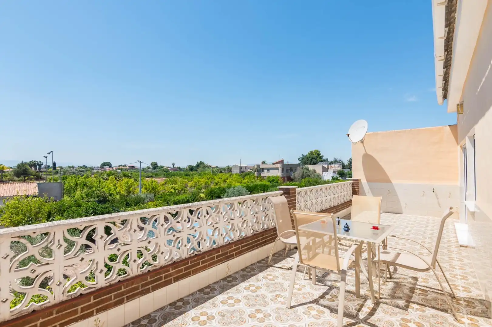 Terrassa de Casa o xalet en venda en Murcia amb Jardí privat, Terrassa i Moblat