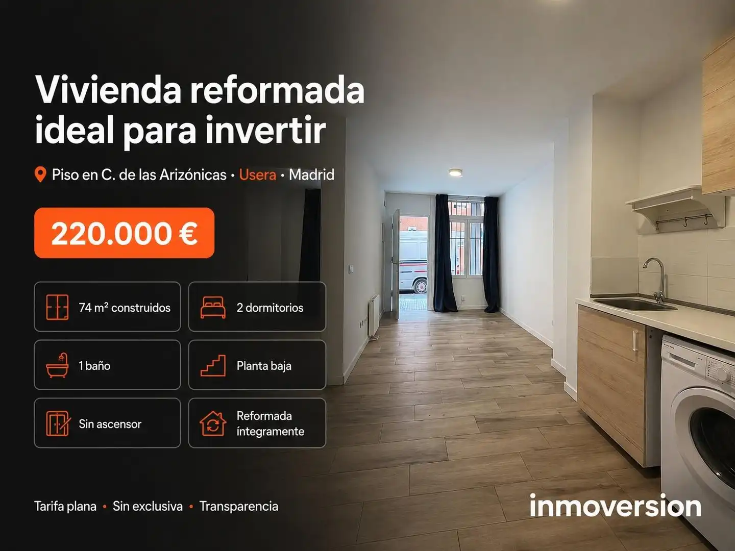 Vista exterior de Piso en venta en Madrid con Calefacción y Jardín privado