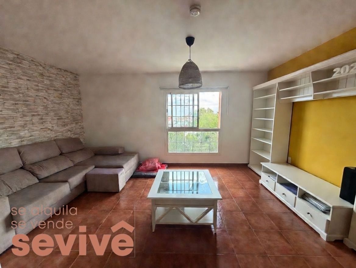 Sala d'estar de Pis de lloguer en Arafo amb Terrassa i Moblat