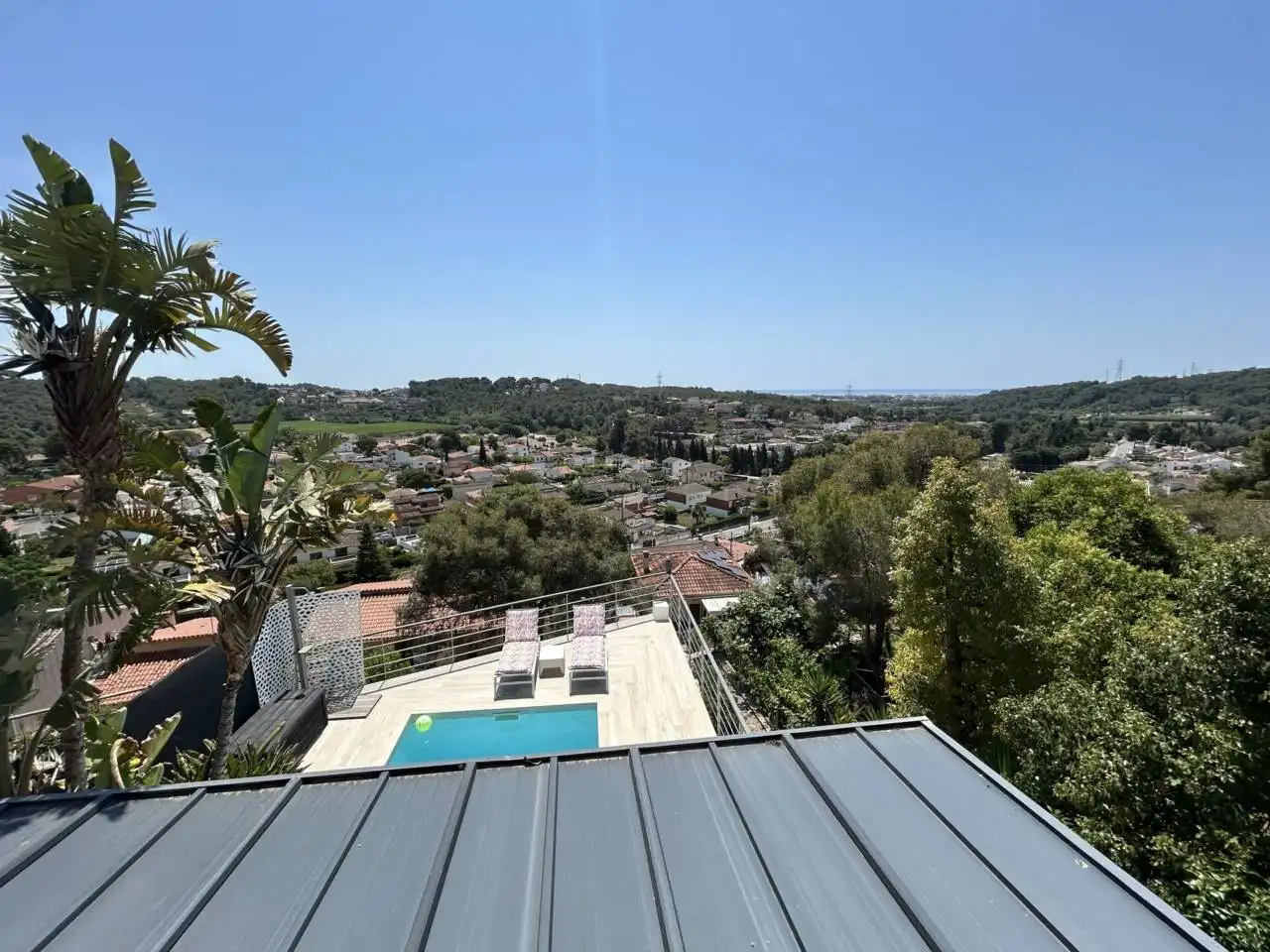 Terrassa de Casa o xalet en venda en Cubelles amb Aire condicionat, Calefacció i Jardí privat