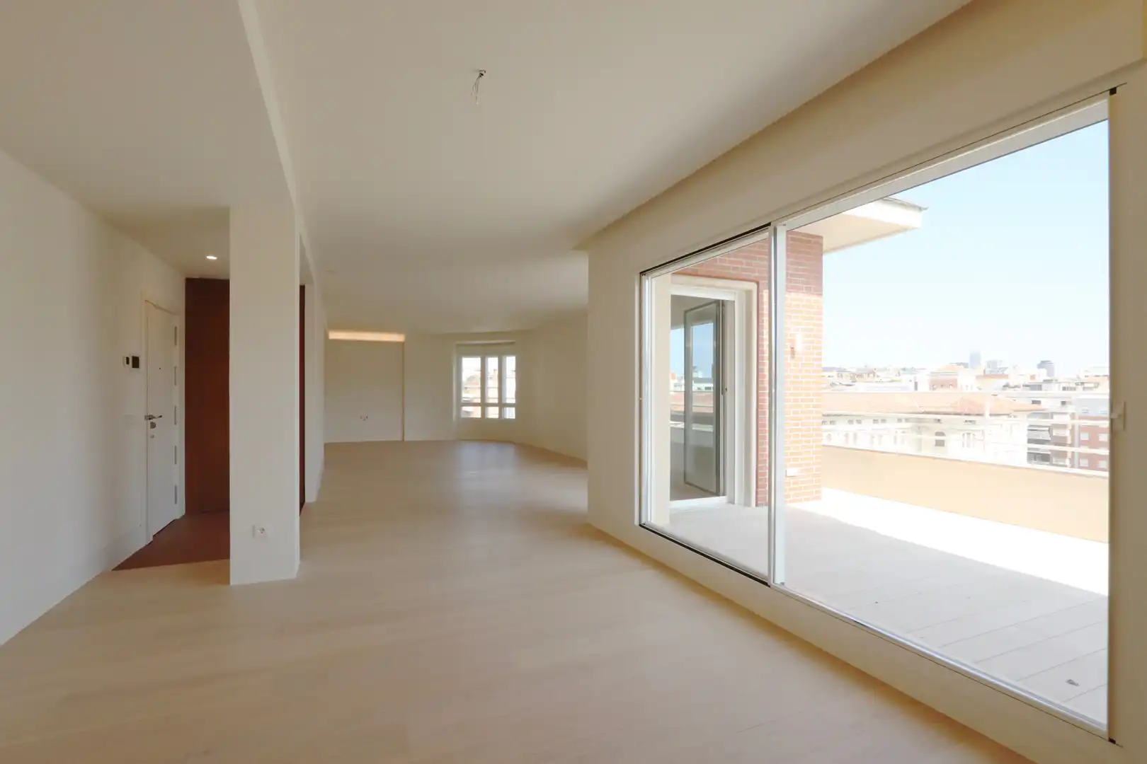 Sala d'estar de Àtic en venda en Madrid amb Aire condicionat, Calefacció i Parquet