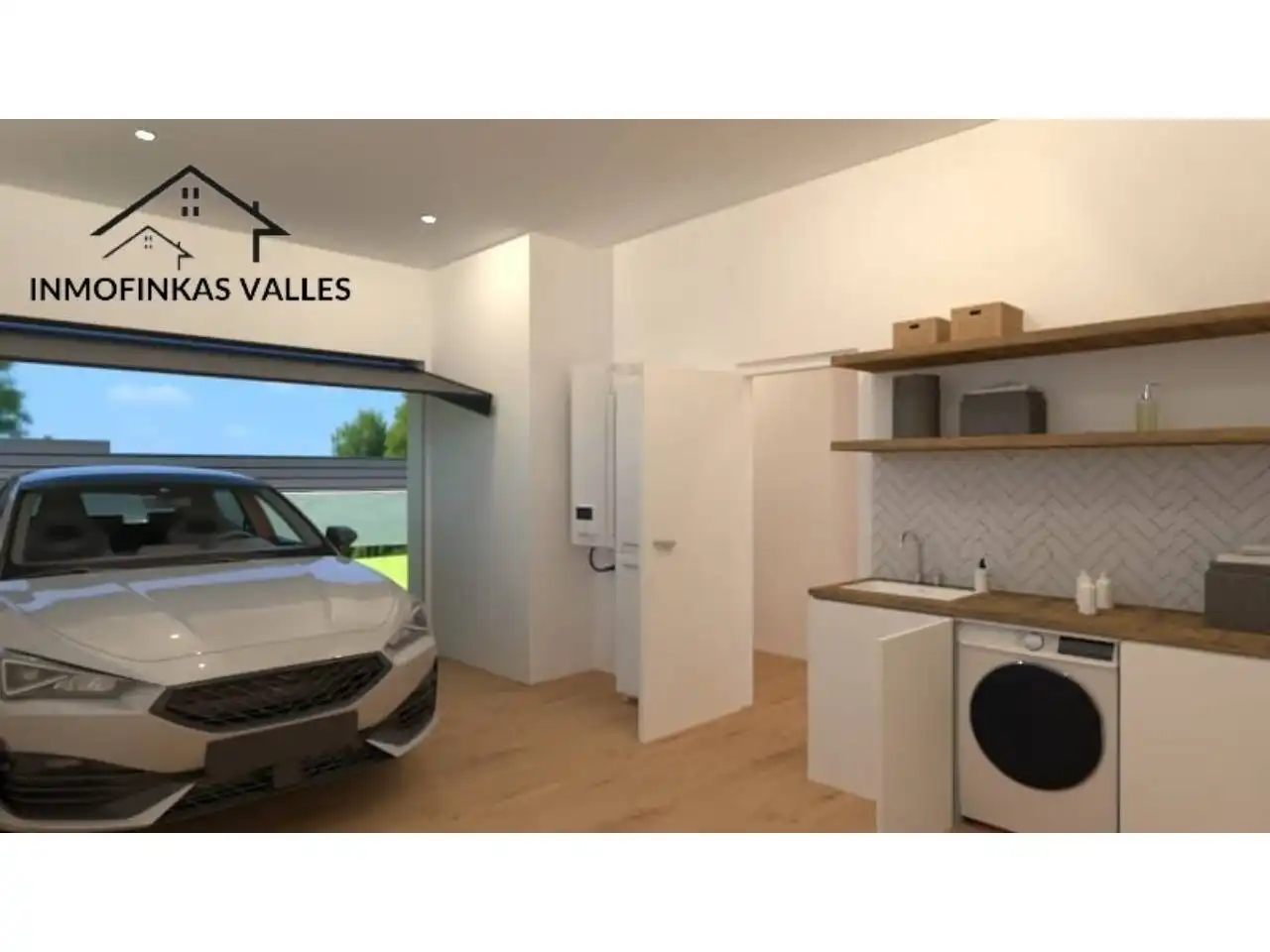 Cocina de Casa o chalet en venta en Santa Eulàlia de Ronçana con Aire acondicionado, Calefacción y Jardín privado
