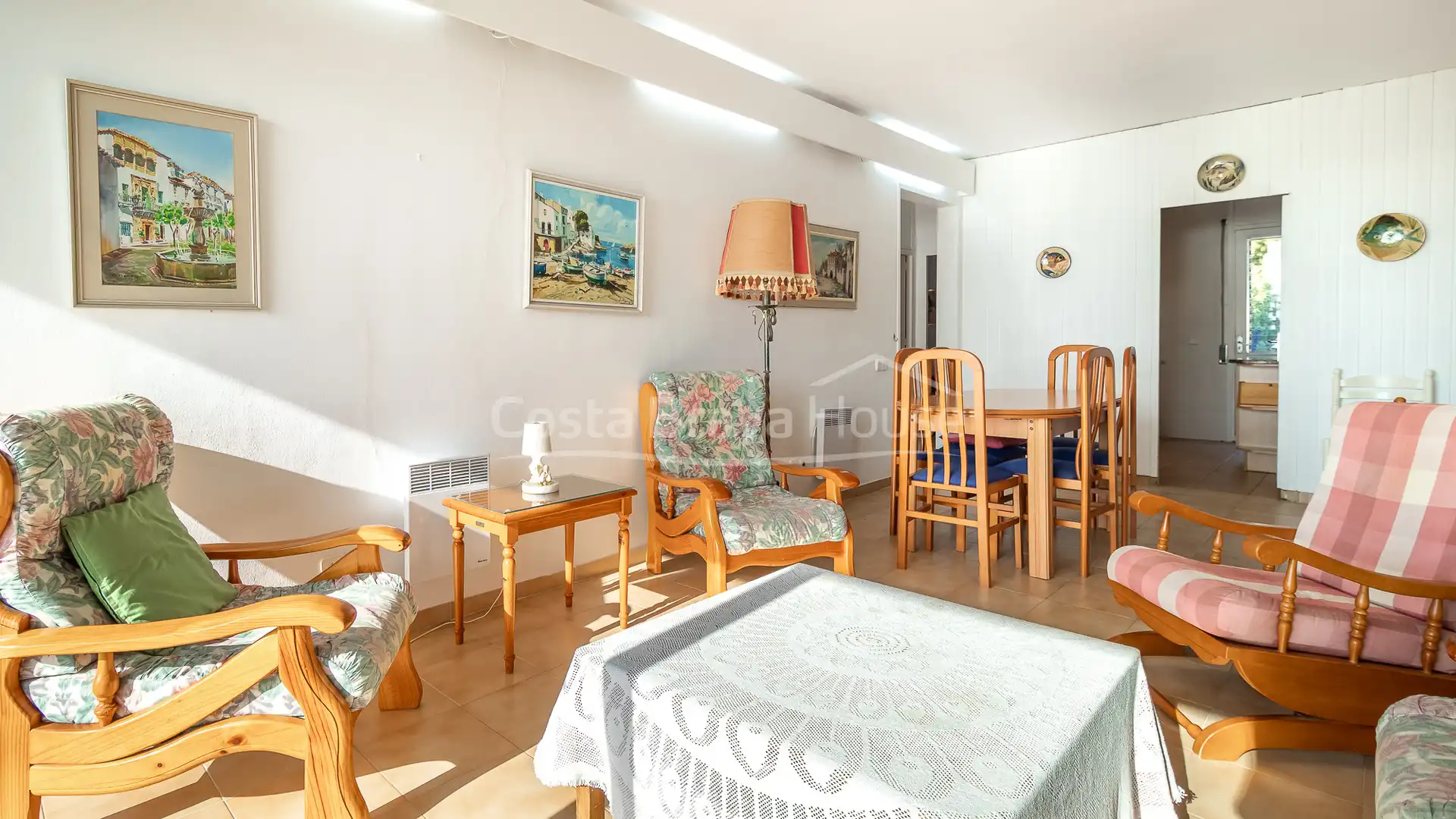 Comedor de Apartamento en venta en Begur con Calefacción, Terraza y Trastero
