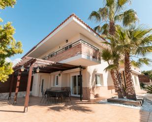 Exterior view of House or chalet to rent in Sant Pol de Mar  with Air Conditioner and Terrace