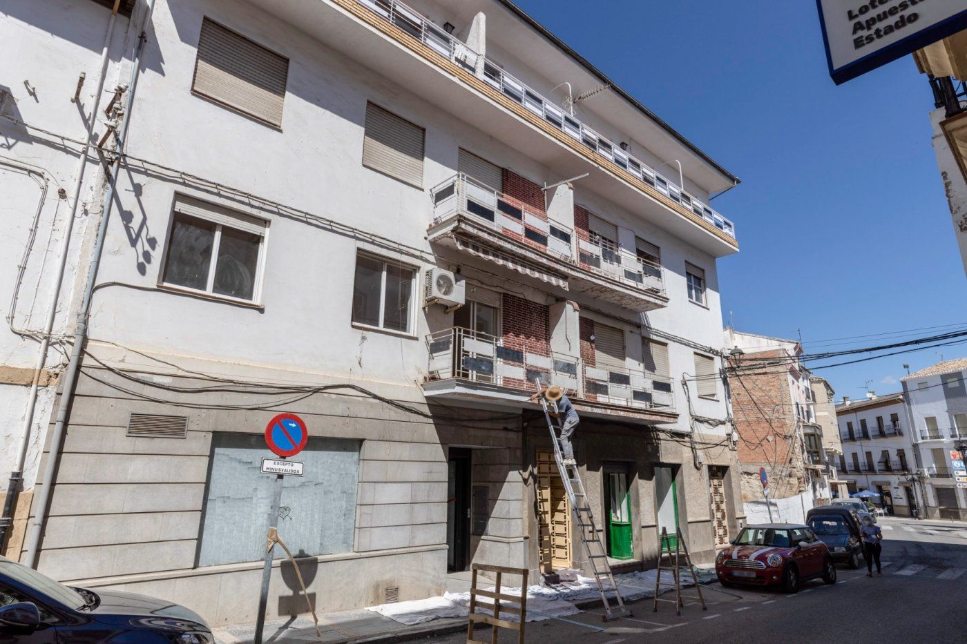Exterior view of Flat for sale in Montefrío  with Terrace