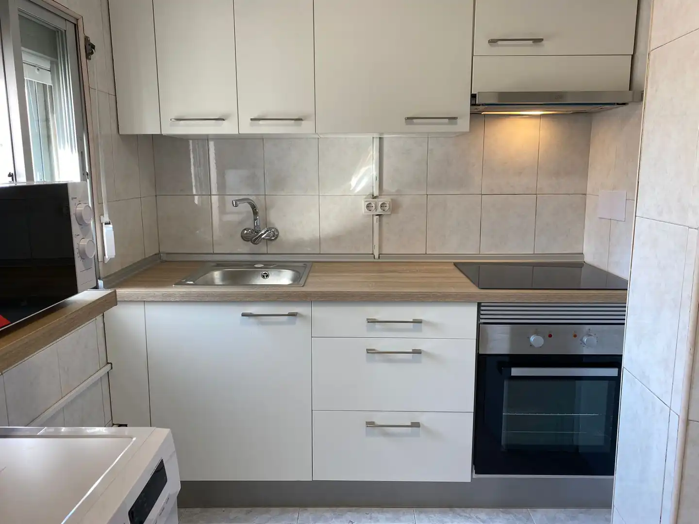 Kitchen of Attic for rent in Madrid  with Heating, Terrace and Furnished