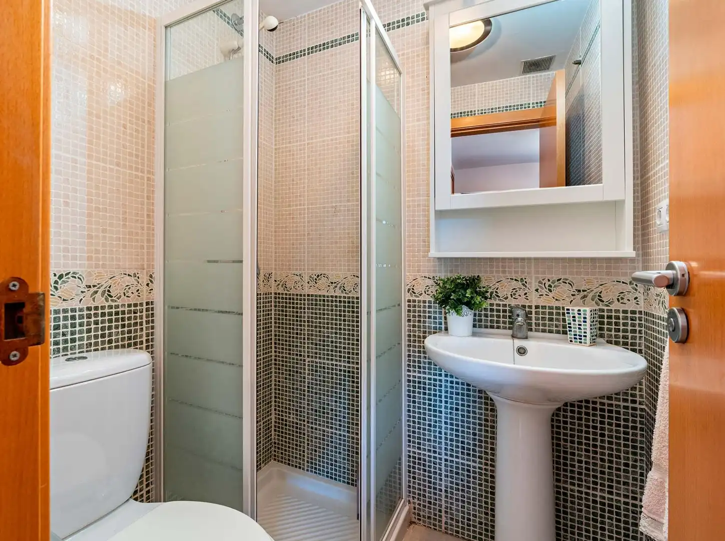 Baño de Ático en venta en El Ejido con Aire acondicionado, Terraza y Trastero