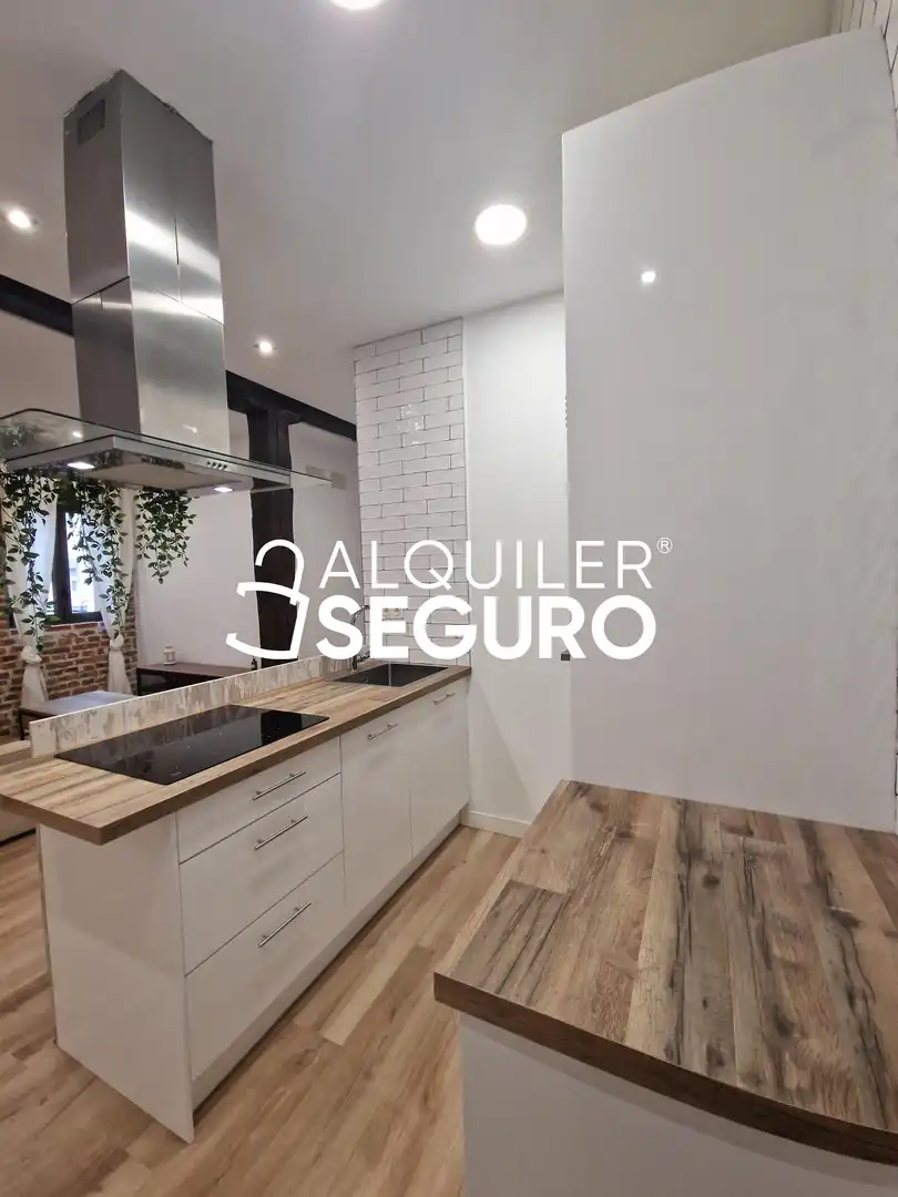 Kitchen of Flat for rent in Barakaldo   with Heating, Terrace and Furnished