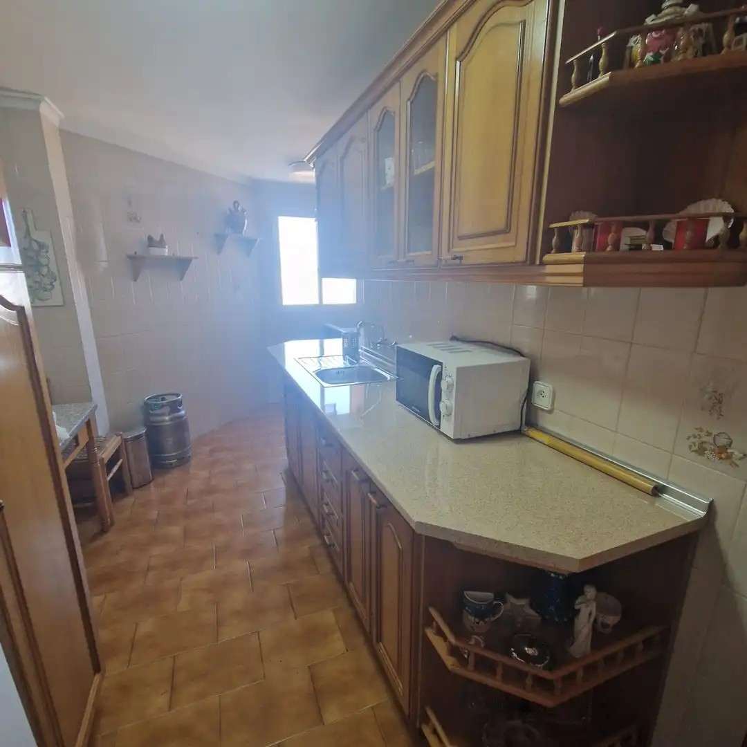 Küche von Wohnung zur Miete in Málaga mit Möbliert