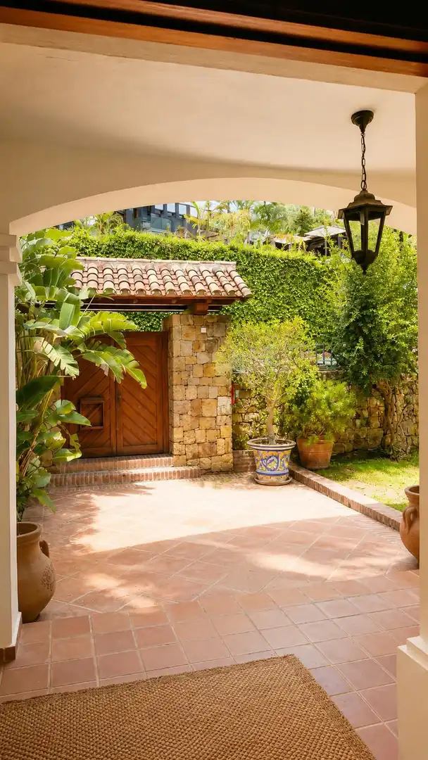 Jardí de Casa o xalet de lloguer en Milla de Oro