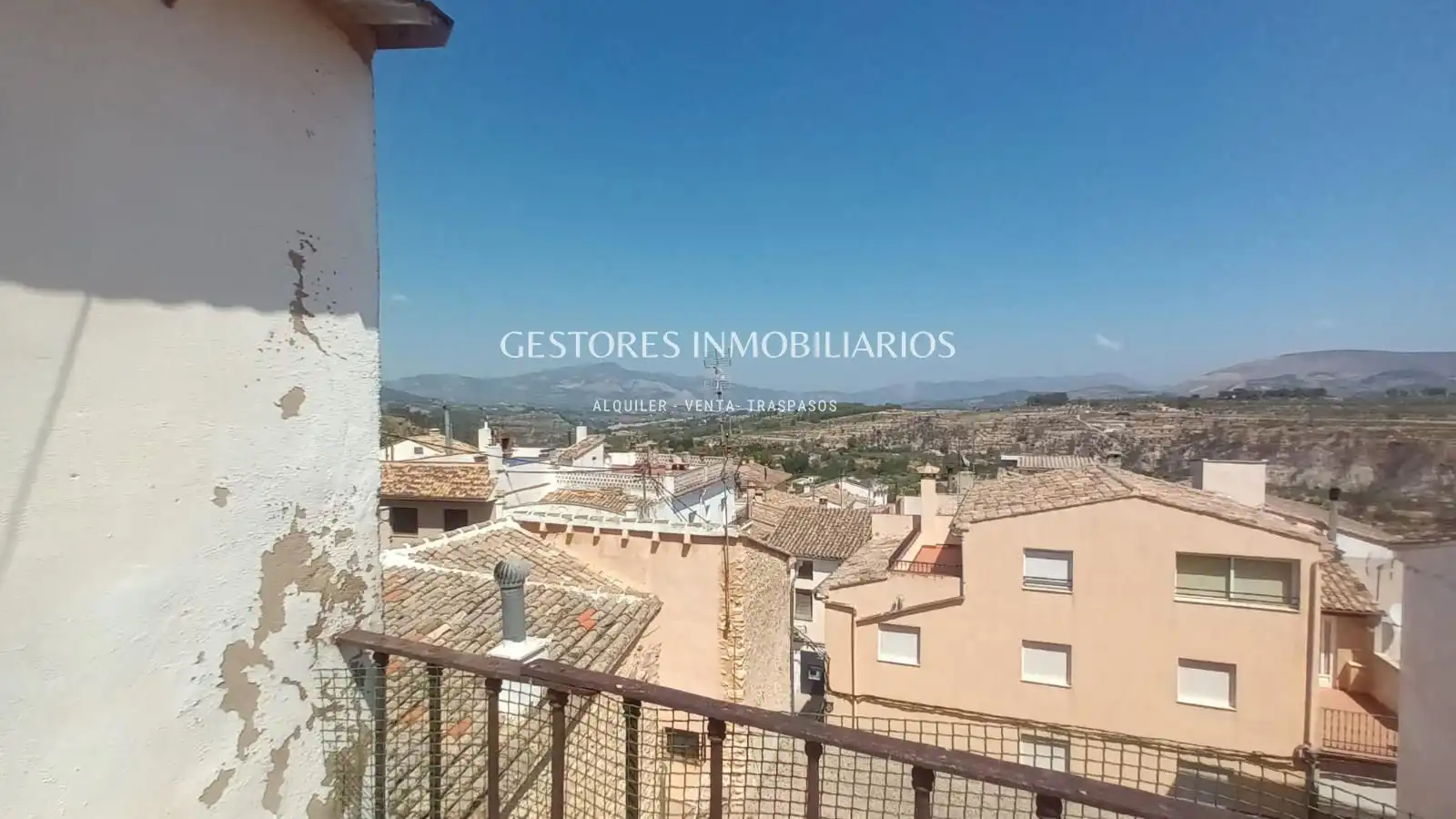 Vista exterior de Casa o xalet en venda en Penàguila amb Calefacció