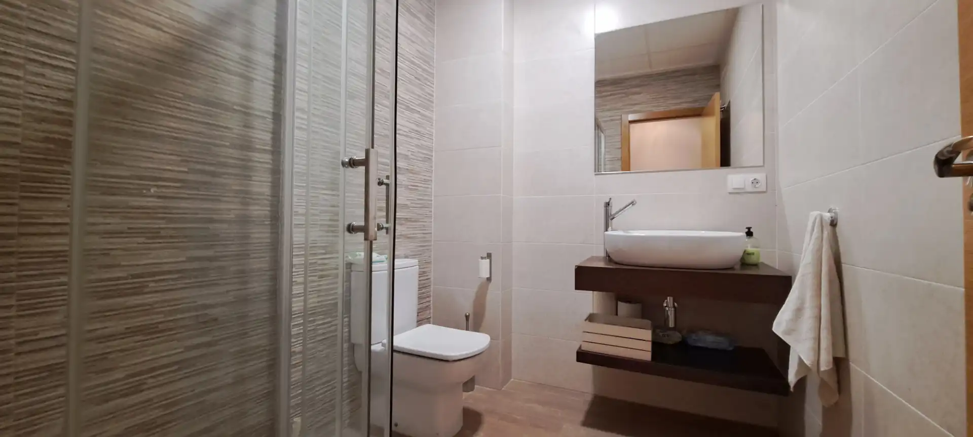 Bathroom of Houses for sale in Sueras / Suera  with Terrace, Furnished and Oven
