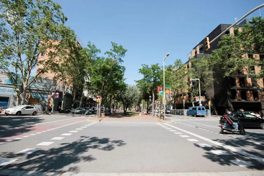 Vista exterior de Ático en venta en Barcelona con Aire acondicionado, Calefacción y Parquet